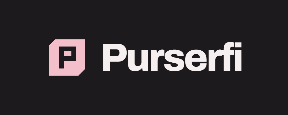 Purserfi lockup on ink